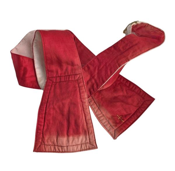 Antike Stola für Ornat, Messgewand, Vestment um 1900