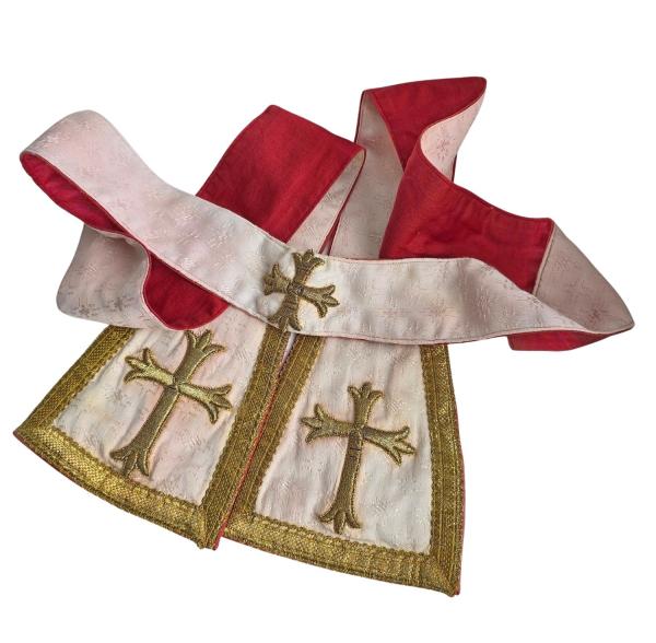 Antike Stola für Ornat, Messgewand, Vestment um 1900