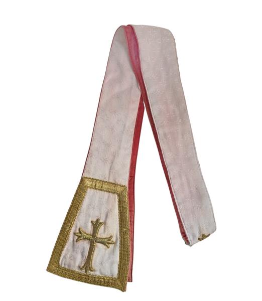 Antike Stola für Ornat, Messgewand, Vestment um 1900