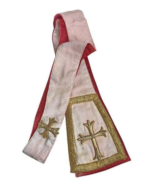 Antike Stola für Ornat, Messgewand, Vestment um 1900