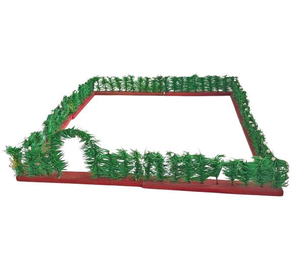 Antique goose feather fence for the christmas tree around 1920