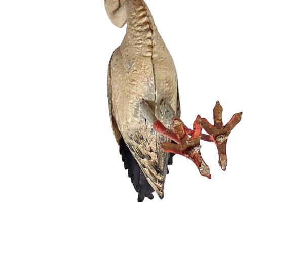 Dresdner Pappe Storch um 1880/1900