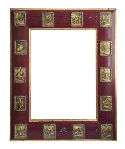 Antique mirror frame, painting frame, late 19th century