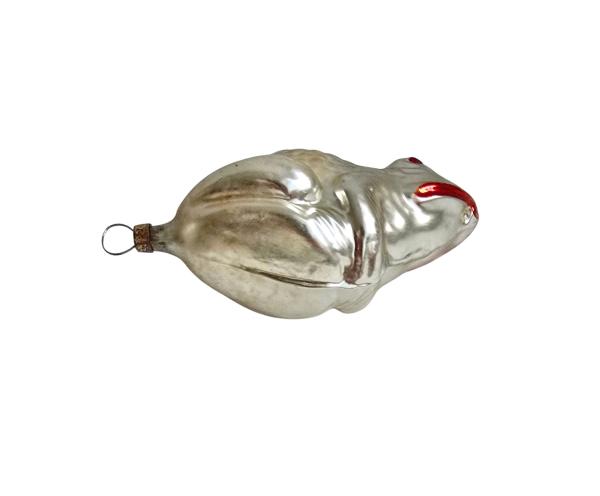 Glasornament Frosch um 1930
