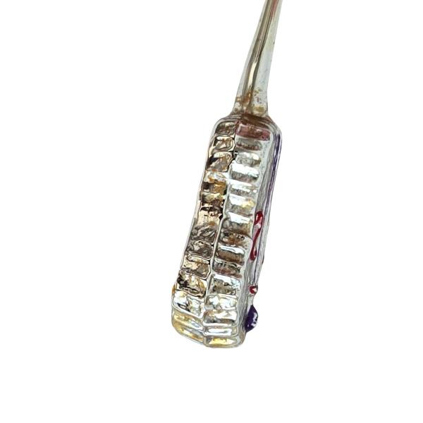 Glasornament Violine um 1920