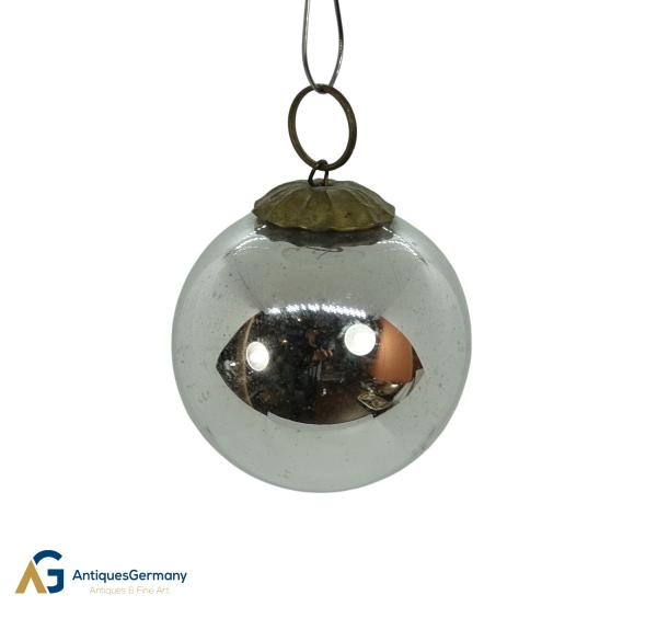 Silver Biedermeier Kugel (4 cm)