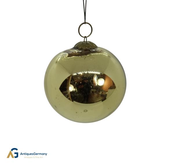 Golden Biedermeier Kugel (6 cm)