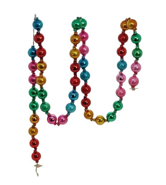 Glass Bead Garland, ca. 110 cm