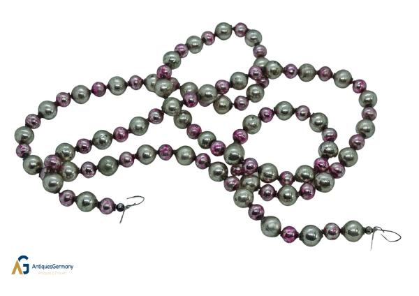 Kette aus Glasperlen, ca. 150 cm, ~ 1930