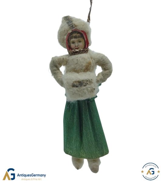Mädchen mit Muff, ~ 1900