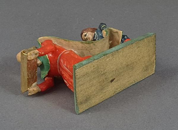 Grulicher Krippenfigur "Hl. König Melchior" (5 cm)