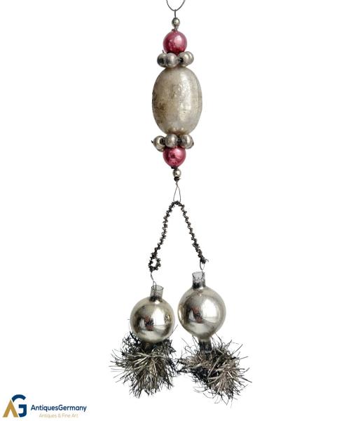 Glass Ornament, Gablonz ca. 1920