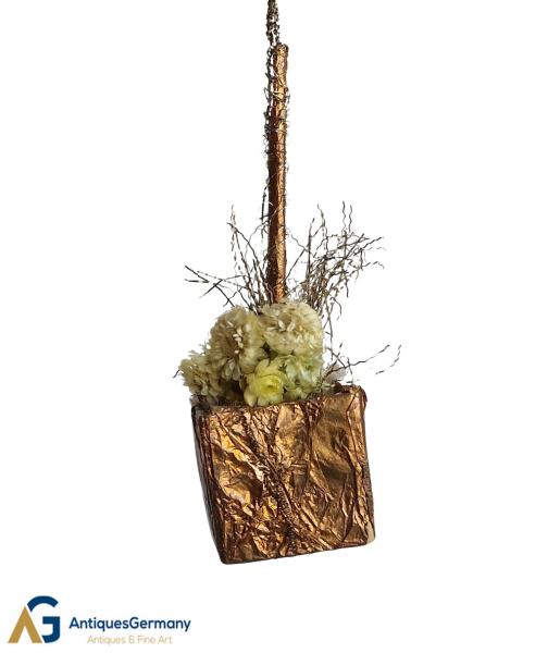 Sebnitz Ornament Flower Basket, ca. 1900