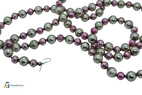Kette aus Glasperlen, ca. 150 cm, ~ 1930