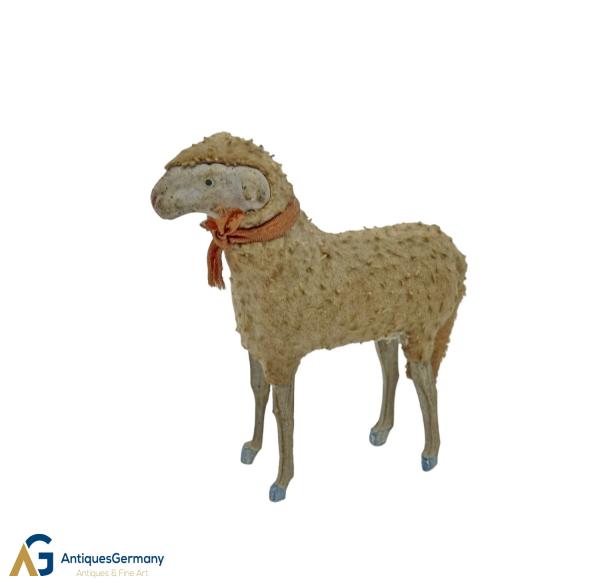 German putz wooly sheep, ~ 1920