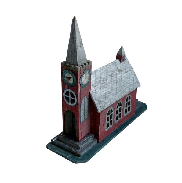 Gebäude Kirche für eine Krippe,  19. Jh.
