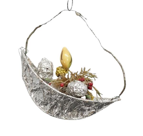 Sebnitz Ornament Fruit Basket, ca. 1900