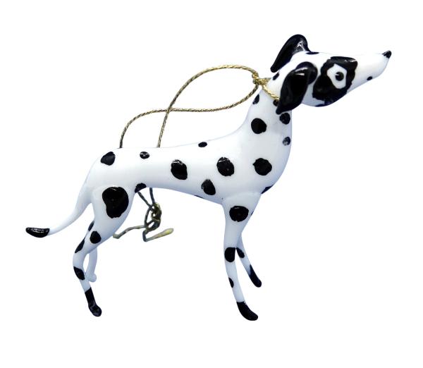 Dalmatiner / Hund aus Milchglas