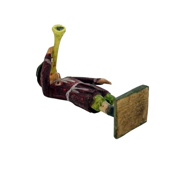 Grulich nativity figure " Shepherd with flute " (5 cm)