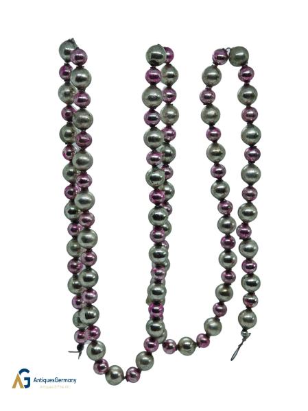 Kette aus Glasperlen, ca. 150 cm, ~ 1930