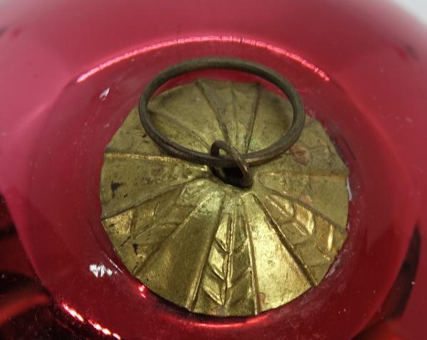 Pink Biedermeier Kugel (8 cm)
