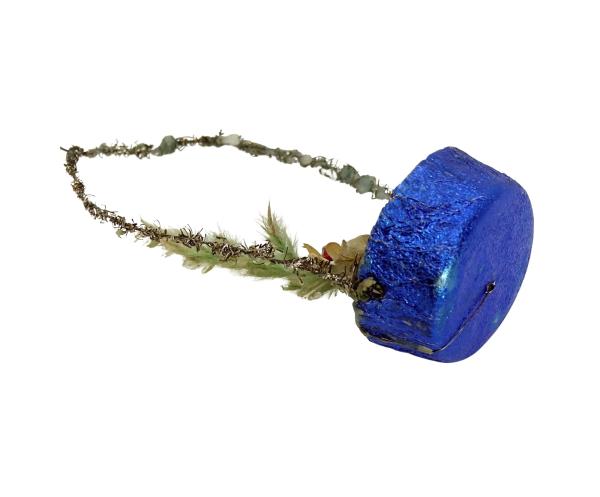 Sebnitz Ornament Flower Basket, ca. 1900