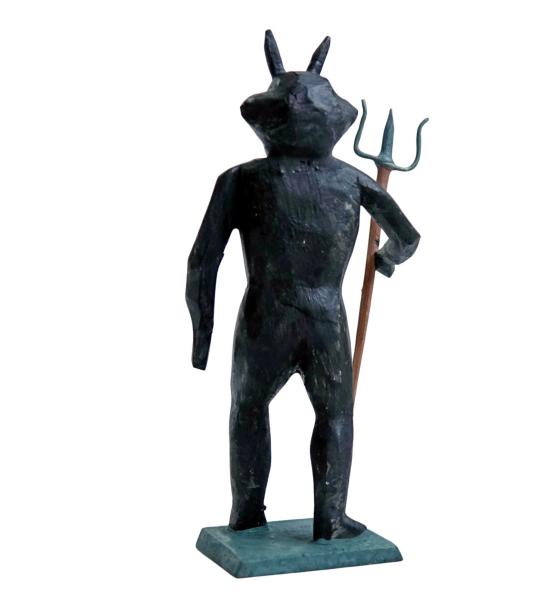 Devil / Krampus with fork (10 cm)