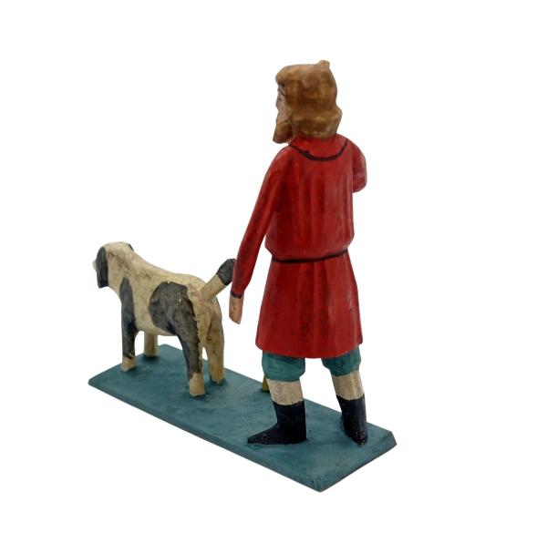 Hirte mit Hund,  (10 cm)