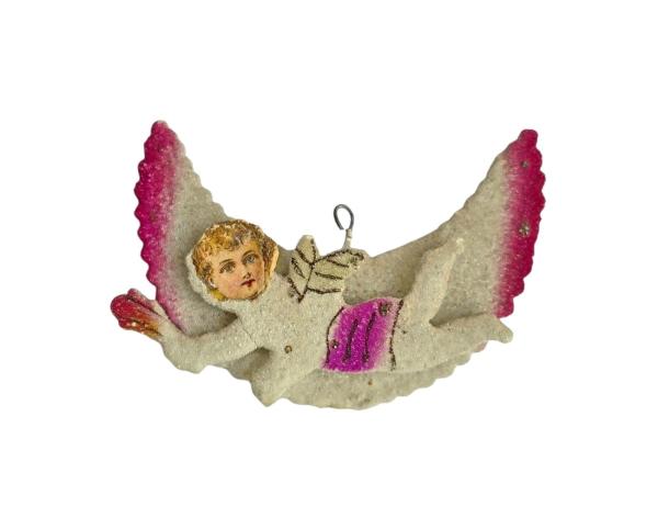 Kartonornament mit Engel um 1930