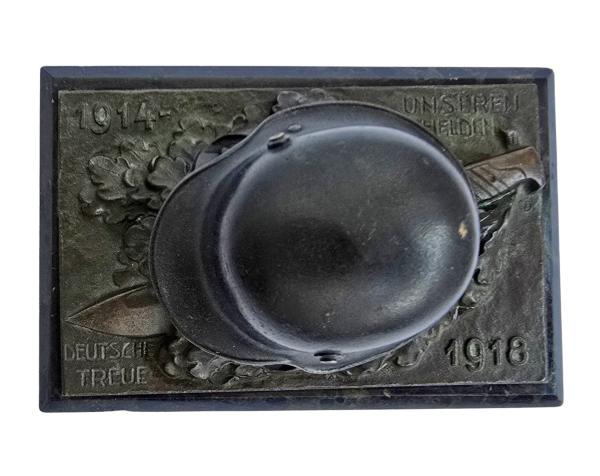 Patriotischer Briefbeschwerer, WK1