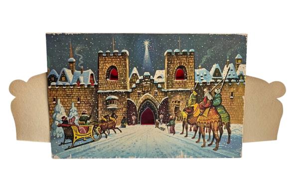 Cardboard Pop-up Nativity Scene, Vojtech Kubasta 1974