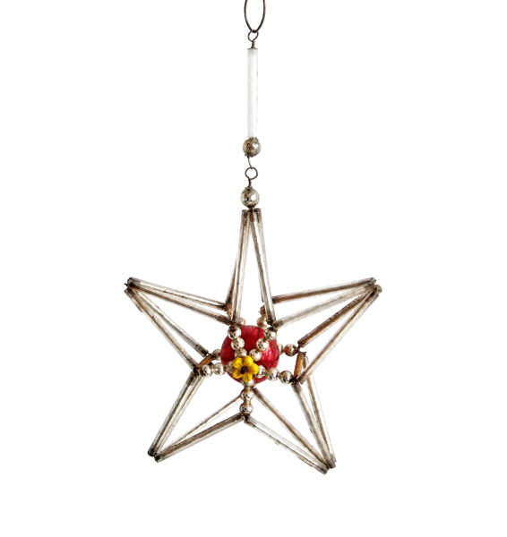 Gablonz ornament Star around 1930