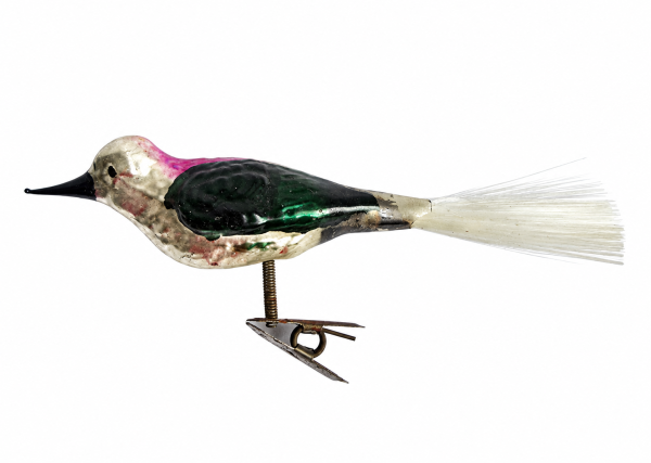 Singvogel auf Zwicker, Lauscha