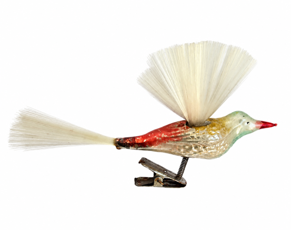 Lauscha song bird on clip