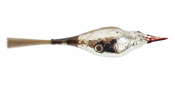Songbird with fused-on pendant, around 1930