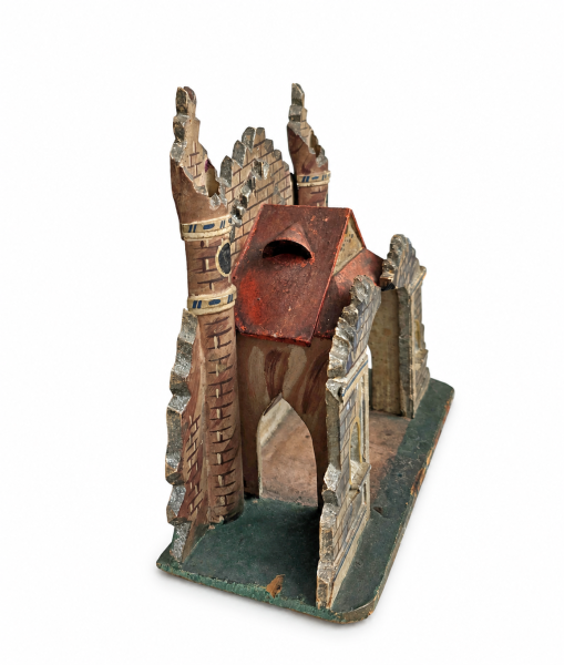 Antiker orientalischer Krippenstall, Grulich um 1880 / 1900