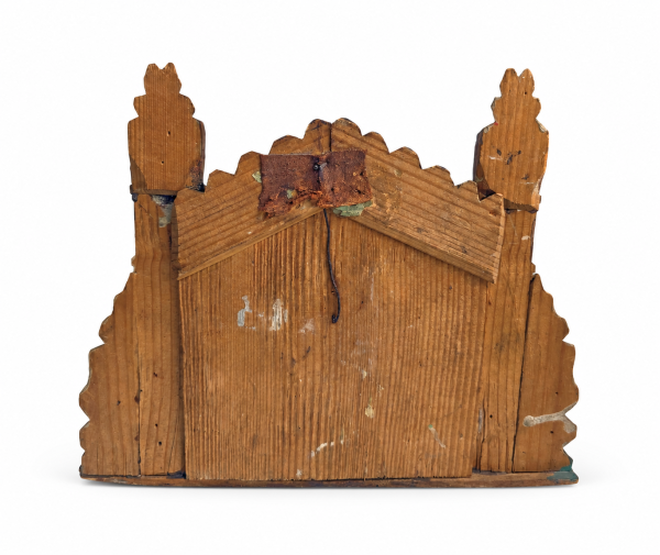 Antiker orientalischer Krippenstall, Grulich um 1880 / 1900