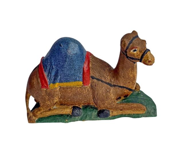 Antique grulich crib figurine, dromedary / camel, around 1920