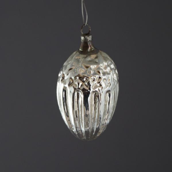 Mercury glass Kugel, ca. 1910