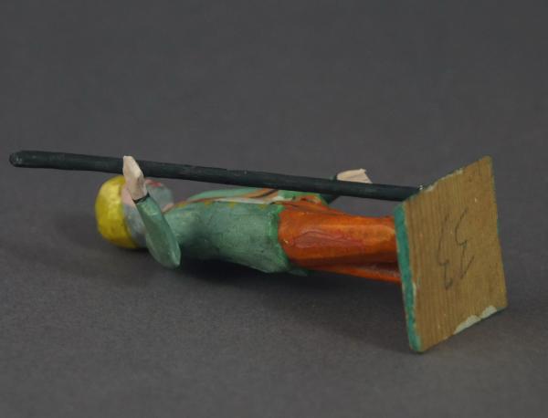 Grulicher Krippenfigur " Hirte " um 1900  (7 cm)