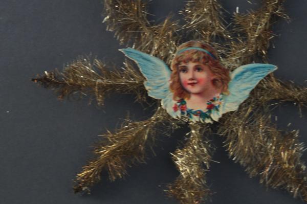 Tinselornament, Tinselstern ~ 1920