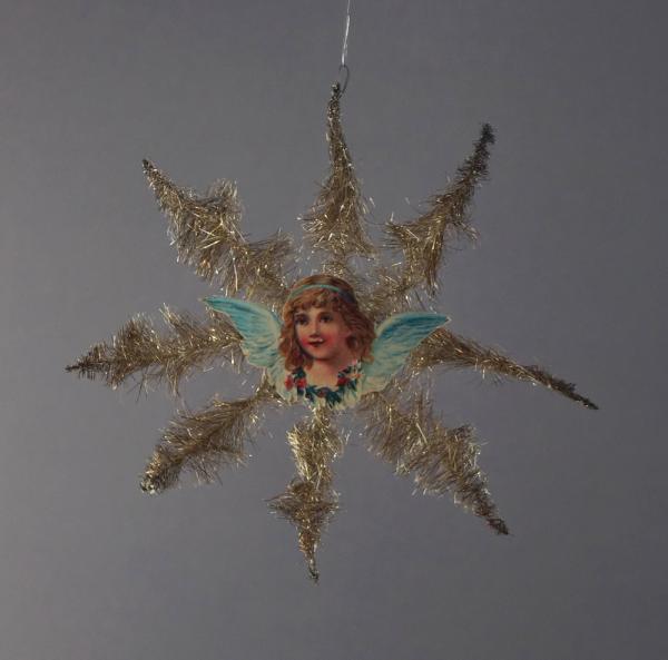 Tinselornament, Tinselstern ~ 1920