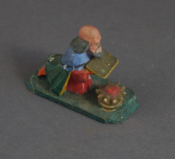 Grulicher Krippenfigur "Hl. König Melchior", ~ 1900 (5 cm)
