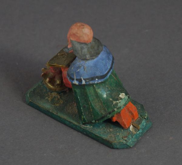 Grulicher Krippenfigur "Hl. König Melchior", ~ 1900 (5 cm)