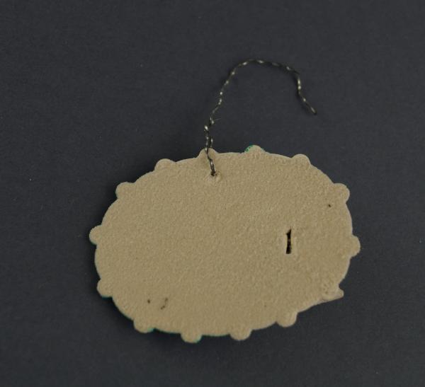 Cardboard ornament with Dwarf / Gnome, ca. 1940