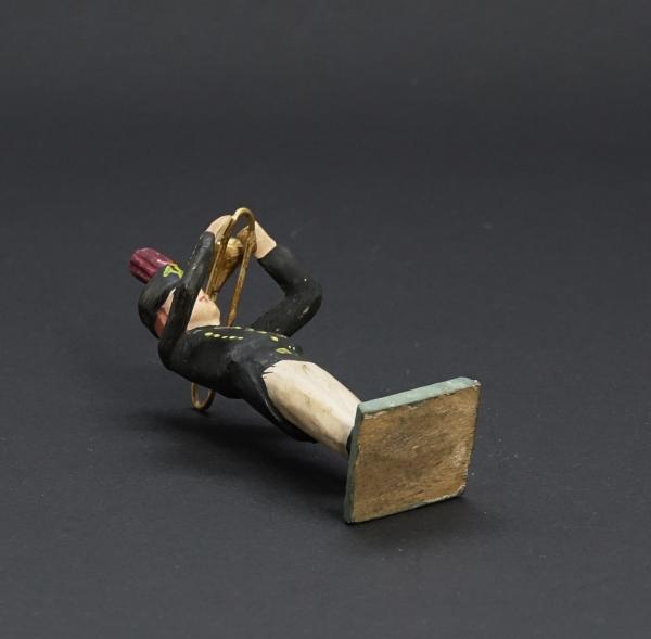 Grulich nativity figure " Mineworker / Musician with Euphonium " (7 cm)