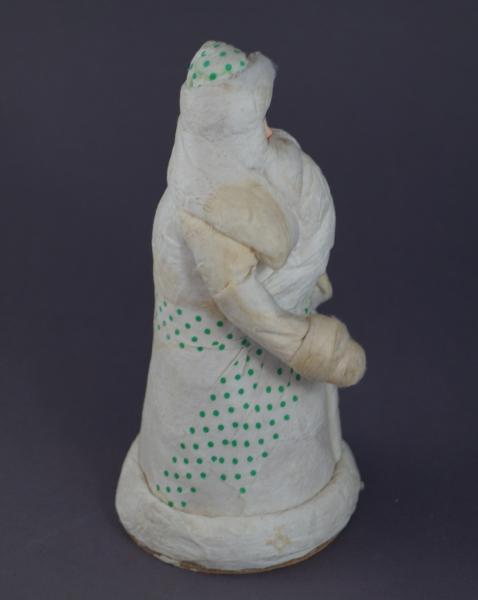 Alter Weihnachtsmann / Nikolaus aus Watte / Väterchen Frost - Russland
