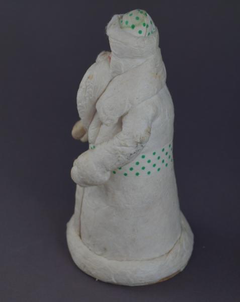 Alter Weihnachtsmann / Nikolaus aus Watte / Väterchen Frost - Russland