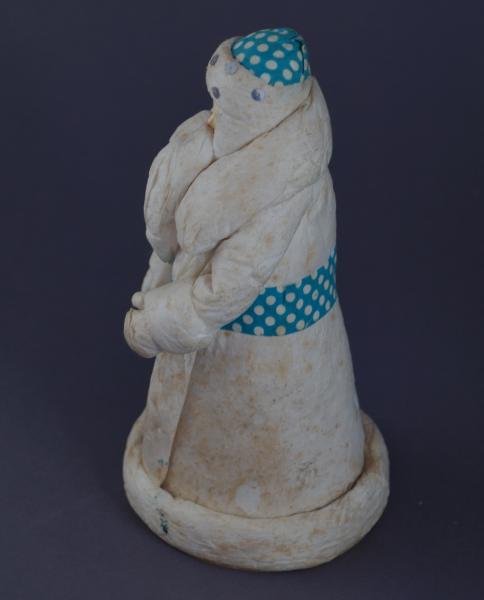 Alter Weihnachtsmann / Nikolaus aus Watte / Väterchen Frost - Russland