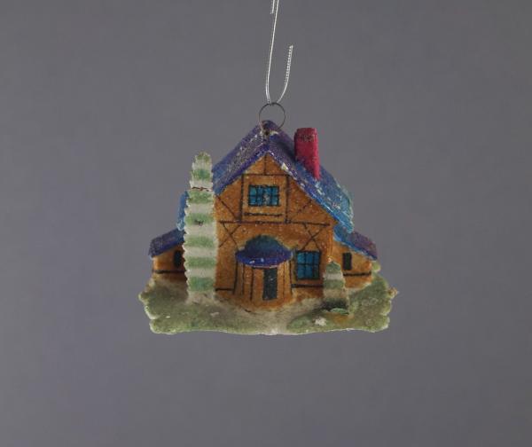 Cardboard ornament Villa, ca. 1940